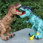 Electronic Dinosaur Toy Simulated Flame Spray Tyrannosaurus T-RexWalking Dinosaur Toy Water Spray Red Light & Realistic Sounds - Image 4