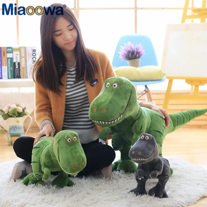 1pc 40cm New Dinosaur Plush Toys Hobbies Cartoon Tyrannosaurus Stuffed Toy Dolls for Children Boys Baby Birthday Christmas Gift - Image 1