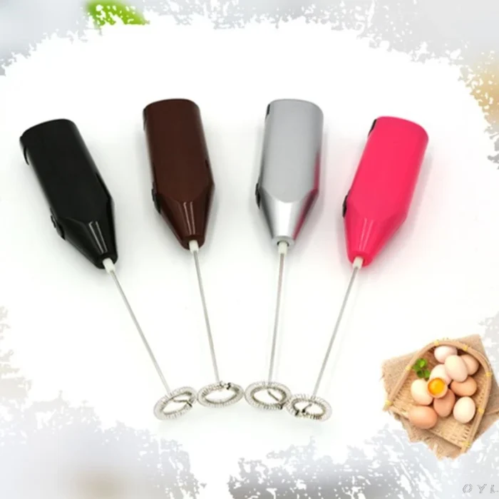 Electric Mixer Milk Beater Double Head Coffee Frother Foamer Machine Stainless Steel For Home Kitchen Whosale&Dropship - Image 1