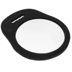 Foam Round Mirror Makeup Mirrors Beauty Salon Vanity Small Handheld Hair Wall-mounted - Image 2