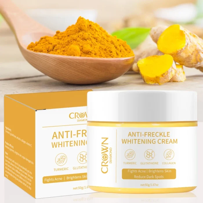 Turmeric Glutathione Face Cream Glutathione Whitening Face Cream Reduce Dark Spots Sun Spot Inhibit Melanin Face Whitening Cream - Image 5