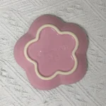Plum Blossom Small Plate 14cm Sauce Plates French Cool Color Cake Dish Gradual Spit Bone Dishs Tableware Ceramic Dessert - Image 5