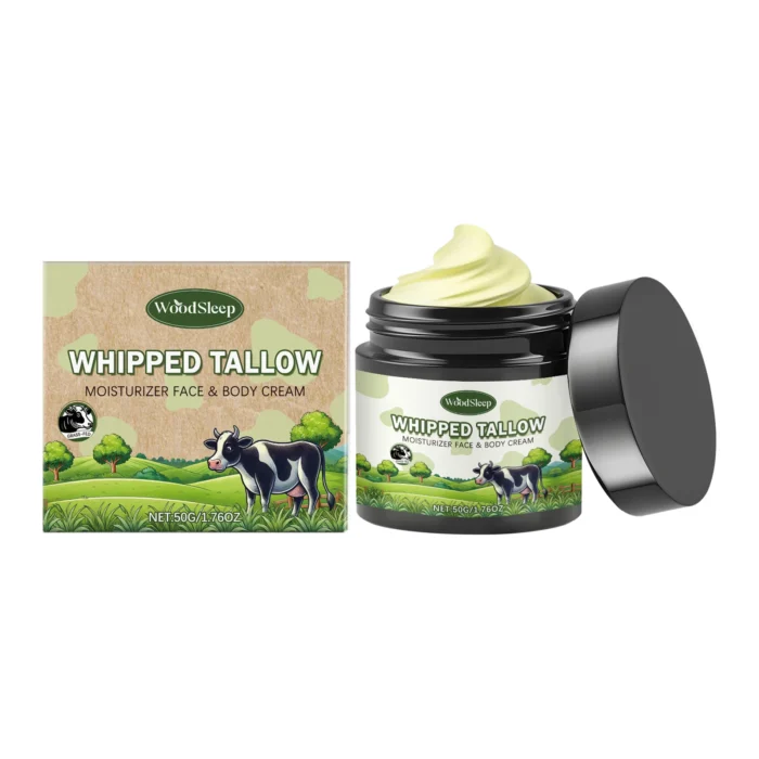 Whipped Tallow Cream Deep Moisturizing Smoohting Even Skin Tone Fade Fine Line Hydrating Redness Repair Rejuvenation Face Cream - Image 2