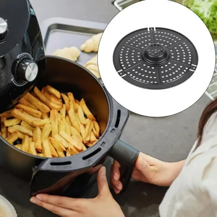 M6CB Air Fryer Replacement Part Air Fryer Accessories Grill Pan Plate Crisper Plate Rack Tray for Air Fryer - Image 2