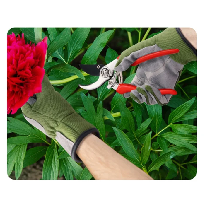 1 Pair Gardening Gloves Rose Pruning Thorn Proof Gloves With Long Forearm Protection Gauntlets For Digging Planting Garden Tools - Image 6