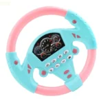 090B Fun Musical Steering Wheel Toy For Children Simulating Real Driving Learning Toy - Image 5
