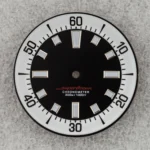 33.5mm Watch Dial for SUPEROCEAN NH35 Dial Green Luminous Face fit NH35 NH36 Mechanical Movement Mod Watch Accessories Parts - Image 3