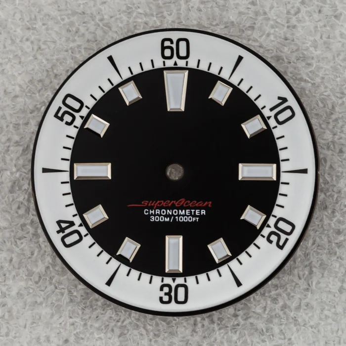 33.5mm Watch Dial for SUPEROCEAN NH35 Dial Green Luminous Face fit NH35 NH36 Mechanical Movement Mod Watch Accessories Parts - Image 3
