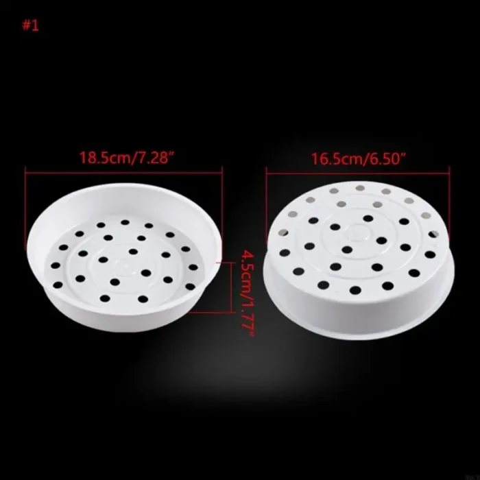 M6CB 3L/4L-5L Insert Pot Basket Plastic Veggie Steaming Rack Stand Kitchen Cookware for Veggie Fish Seafood Cooking - Image 6