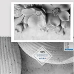 Custom Any Size Modern Cement Gray 3D Floral Background Wallpaper for Wall Environment Friendly Home Interior Decor Mural Paper - Image 5