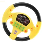 090B Fun Musical Steering Wheel Toy For Children Simulating Real Driving Learning Toy - Image 2
