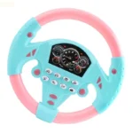 090B Fun Musical Steering Wheel Toy For Children Simulating Real Driving Learning Toy - Image 4