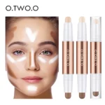 O.TWO.O Multifunctional Concealer Stick For Eye Primer Highlighter Waterproof Face Contour Matte Finish Makeup Contouring Stick