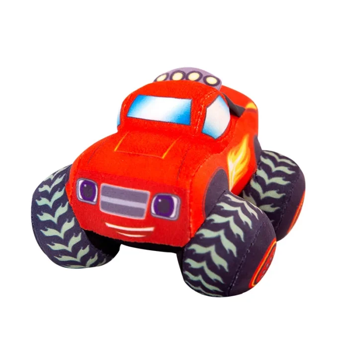 New Cartoon Fabric Art Car Plush Toy Boys Birthday Gift boys Cute Doll Children's Day Gifts - Image 5