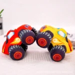 New Cartoon Fabric Art Car Plush Toy Boys Birthday Gift boys Cute Doll Children's Day Gifts - Image 4