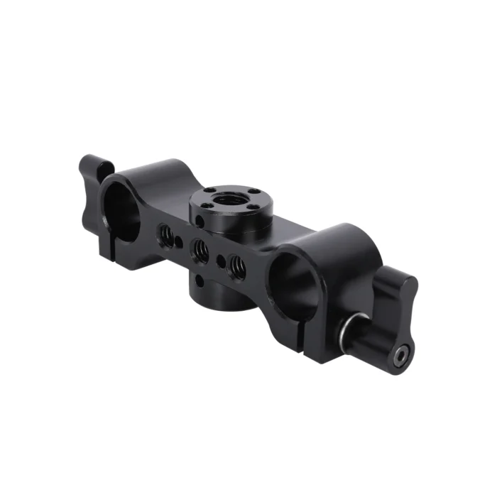 Niceyrig Dual 15mm Rod Clamp Rail Block with 1/4 & 3/8 Arri Locating Mounting Points - Image 3