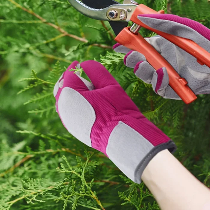 1 Pair Gardening Gloves Rose Pruning Thorn Proof Gloves With Long Forearm Protection Gauntlets For Digging Planting Garden Tools - Image 3