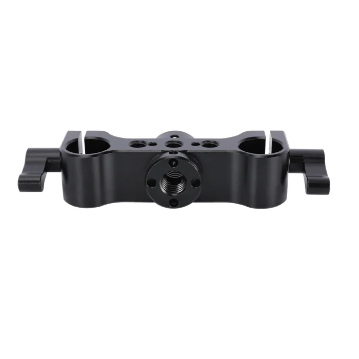 Niceyrig Dual 15mm Rod Clamp Rail Block with 1/4 & 3/8 Arri Locating Mounting Points - Image 4