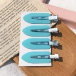4pcs/set No Bend Seamless Hair Clips Side Bangs Barrette Colorful Makeup Washing Face Accessories Women Girls Styling Hairpins - Image 5