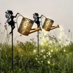 Solar Fairy Watering Can Lights – Outdoor Decorative Kettle with Cascading String Lights, Perfect for Garden Décor & Gifts - Image 5