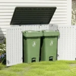 Hot-Sell White Outdoor Storage Shed 4 x 2 ft. Utility Tool Shed Resin Storage Garden Shed with Door & Lock for Patio Storage - Image 3