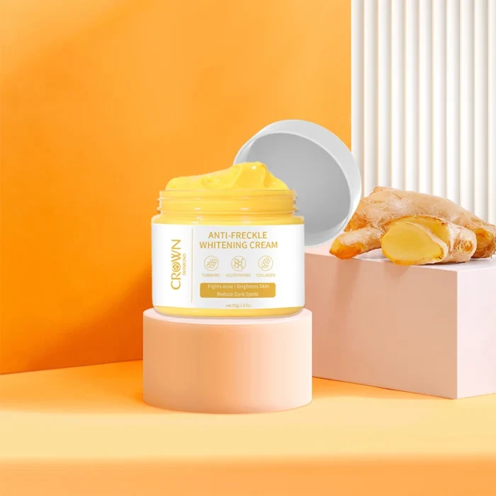Turmeric Glutathione Face Cream Glutathione Whitening Face Cream Reduce Dark Spots Sun Spot Inhibit Melanin Face Whitening Cream - Image 3
