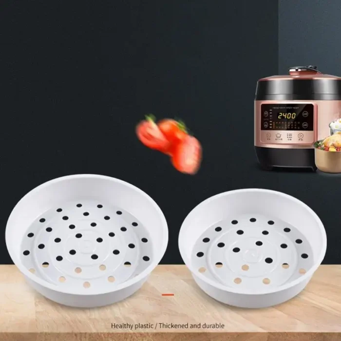 M6CB 3L/4L-5L Insert Pot Basket Plastic Veggie Steaming Rack Stand Kitchen Cookware for Veggie Fish Seafood Cooking - Image 5
