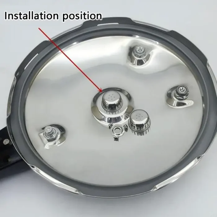 3 Set Pressure Cooker Anti-Block Cover Set Kitchen Safety Accessory Spare Part Suitable for Quick and Safe Cooking - Image 3