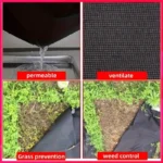 10 pieces of reusable tree weed control and moisturizing cover - non-woven biodegradable tree mat and grassland plastic film - Image 5