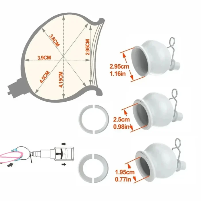 New Type of Vacuum Massager Increase Exercise Equipment Reusable Enhance Training Suitable for Male Extenders Beauty and Health - Image 4