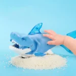 Plastic Swinging Shark Toy with Sound Simulation Crawling Interactive Shark Toy Collection Flexible Swaying Fish Toys - Image 5
