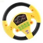 090B Fun Musical Steering Wheel Toy For Children Simulating Real Driving Learning Toy - Image 3
